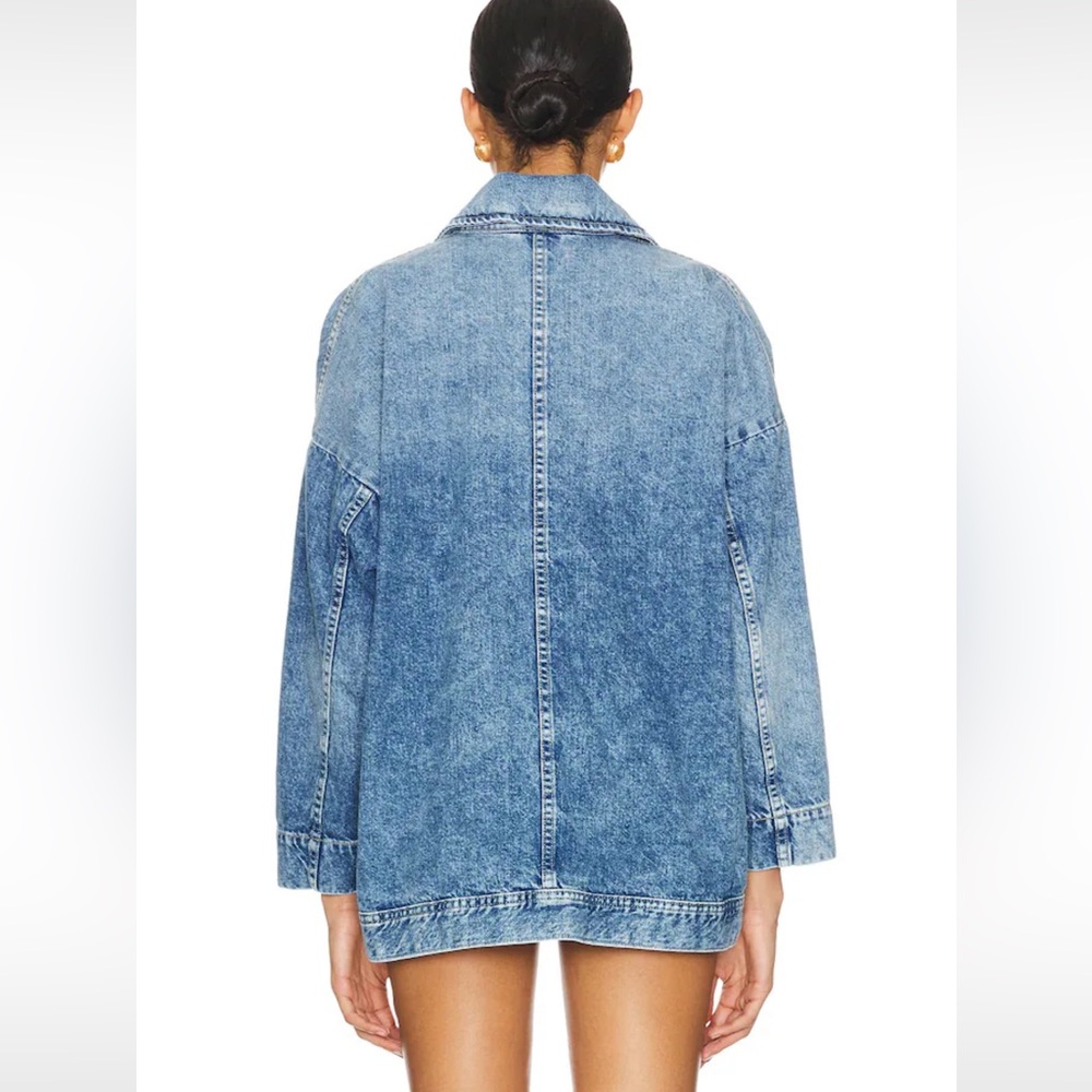 ‼️‼️SOLD INSTRAGRAM ‼️‼️We the free Avery in got the Blues Denim Jacket - Picture 2 of 5
